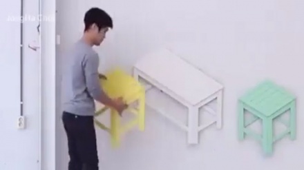 3D скамейкаларининг дизайни.(ВИДЕО) 