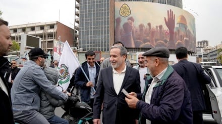 ایران یکصدا و یکدل در کنار فلسطین؛ تصاویری از حضور مقامات ایرانی در راهپیمایی روز قدس